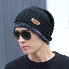 Single cap triangle logo-black