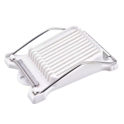 10-Line Lunch Meat Slicer Household Fruit Vegetable Cutter Kitchen Egg Ham Potato Stainless Steel Wire Slicer