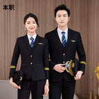 (male) black suit / S