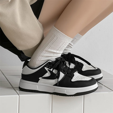 K803 Classic Sneakers for Women 2025 Spring New Retro Japanese Style Casual Shoes Thick-Soled Casual Versatile Sports Shoes