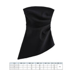 Tube top style-black / XS