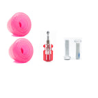 Jelly red brake 2 screw 2 screwdriver