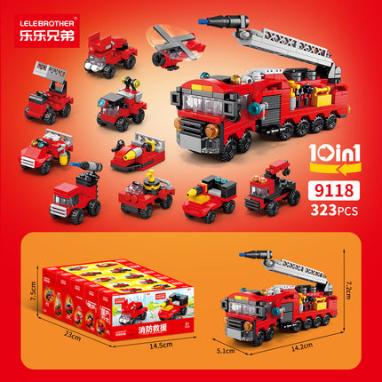 [Wholesale generation] Insects adorable marine animals children's puzzle assembled building blocks compatible with Lego gifts cross-border