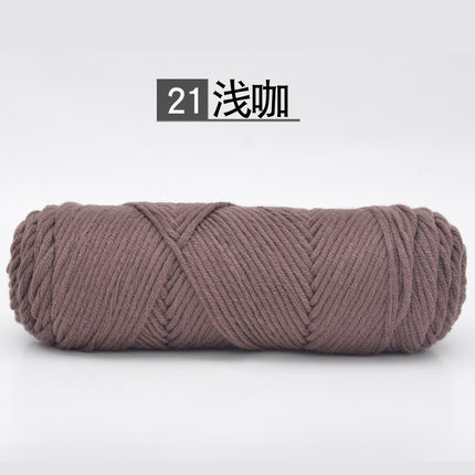 9th 8-strand lover cotton wool 2 two-woven scarf thread thick wool milk cotton baby thread needle thread wholesale