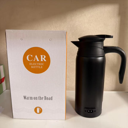 Cross-border car kettle 12V24V dual voltage smart kettle fast heating car kettle electric kettle
