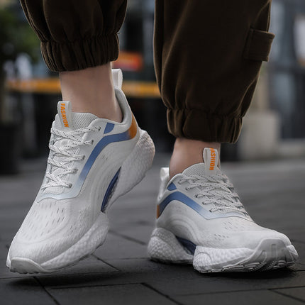 Men's Shoes Spring 2024 Popcorn Lightweight Breathable Sports Trendy Shoes Running Shoes Casual Sports Shoes Couple Style Trendy