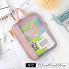 Portable subject bag pink [upgraded and thickened]