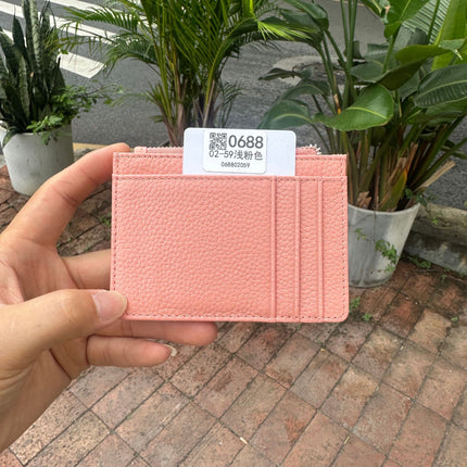 Double-sided Driver's License Multi-card Slot Genuine Leather Zipper Card Bag Top Layer Cowhide Men's Thickened Light Luxury Women's Small Coin Purse Case