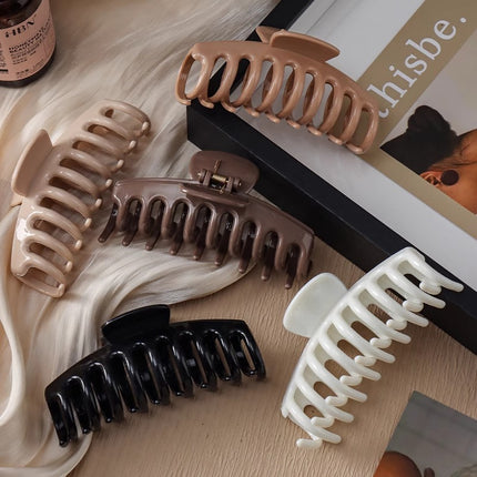 Cross-Border Internet Celebrity Keel Clip Tpe Soft Rubber Shark Clip for the Back of the Head to Show Hair Volume, Non-Fading and Durable Clip