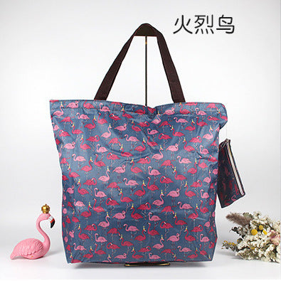 Water-Repellent Oxford Cloth Shopping Bag Foldableable Environmentally Friendly Bag Large Capacity Supermarket Grocery Shopping Bag Satchel Bag Handbag