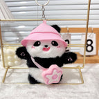 12cm ordinary connection / Hat panda-pink