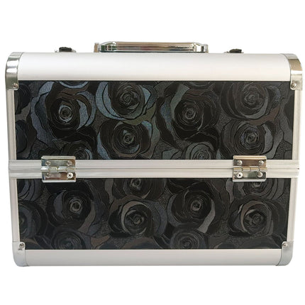 2023 new spot wholesale casual cosmetic case pvc manicure case two-layer large capacity portable cosmetic case