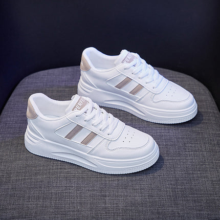 Spring and Autumn Casual Women's Board Shoes New Women's White Shoes Fashion Thick Sole Simple Women's Casual Shoes sneaker