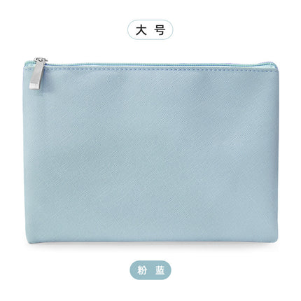 Cross-Border Hot Model Spot Pu Leather Simple Cosmetics Bag Portable Women's Cosmetic Bag Small Carry-On Women's Coin Purse