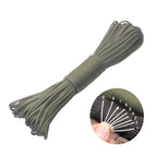 10-core multifunctional umbrella rope army green