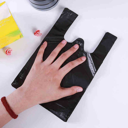 Mini small size plastic bag small garbage bag black desktop car kitchen disposable cat dog poop shovel shit bag
