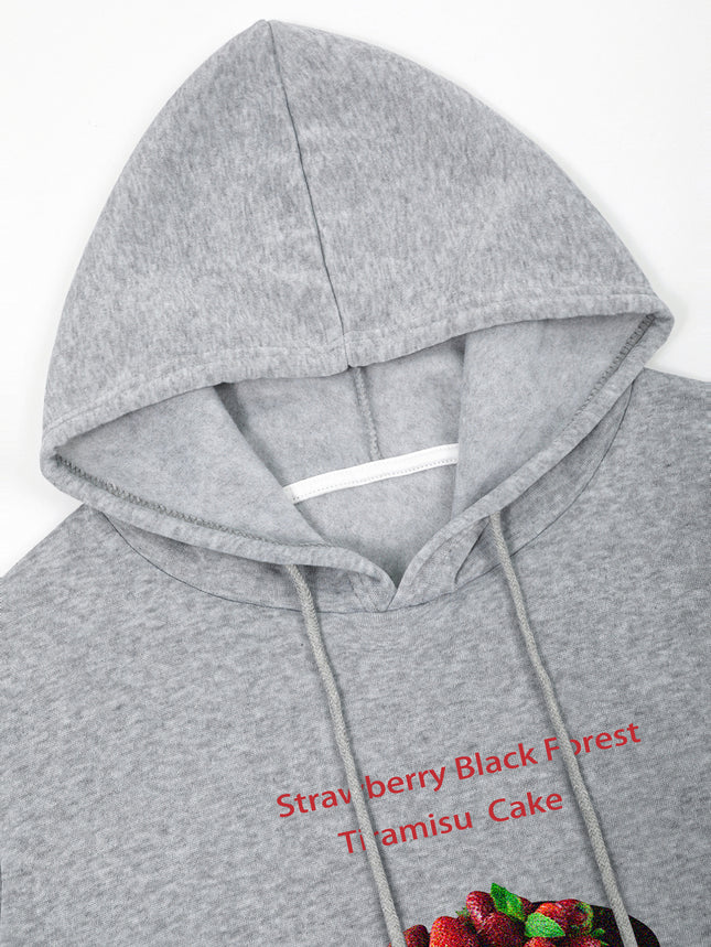 Fashion Joker Hoodie College Style Alphabet Print