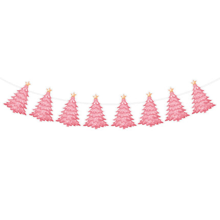 Amazon New Product Party Supplies Christmas Flag Set Christmas Garland Banner Venue Decoration