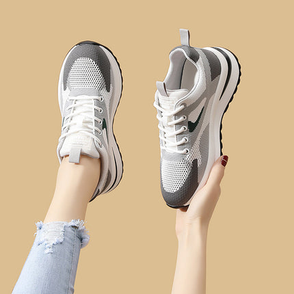 Sneaker subnet surface breathable sneaker women's all-match casual lightweight soft bottom running clunky shoes 2024 New