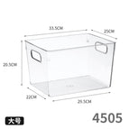 4505. transparent box-large square size without lid pet high transparency