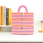 Orange and purple stripes