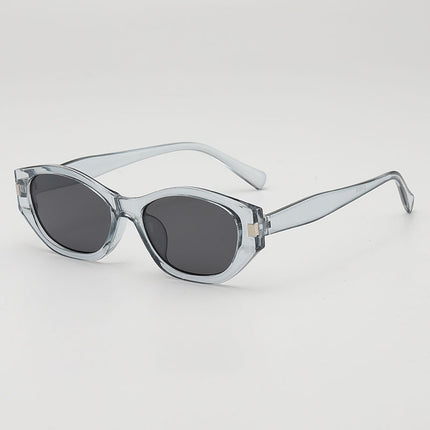 Fashion Retro Cat's Eye Distinctive Anti-UV Sunglasses Women's High-Level Street Photoshoot Concave Sunscreen Decorative Sunglasses