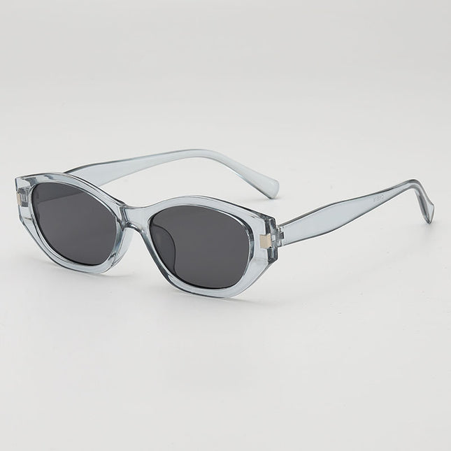 Fashion Retro Cat's Eye Distinctive Anti-UV Sunglasses Women's High-Level Street Photoshoot Concave Sunscreen Decorative Sunglasses