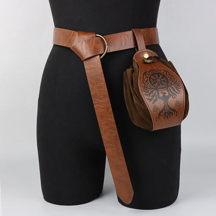 Amazon Hot Selling Steampunk Phone Bag Medieval Renaissance Role Playing Accessories Sport Fanny Pack