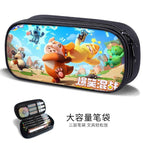 Waterproof-scratch-proof-non-fading-large-capacity three-layer pencil case / B44172
