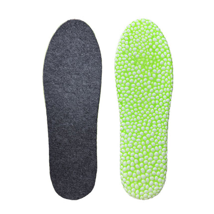 Boost Popcorn Insole Breathable High Elastic Men and Women 4D3 Massage Military Training Sports Shock-Absorbing Insole Production and Processing