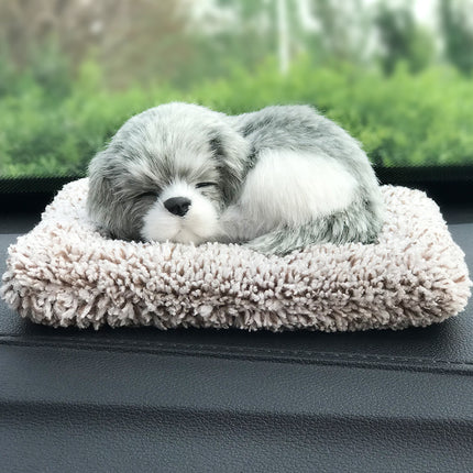 Car Ornaments Car Internet Red Car Interior Ornaments Female Dog Simulation Interior Ornaments Car Ornaments Central Console Men