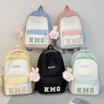 Mori Ins Style Backpack 2024 New Simple Fresh and Sweet Student Schoolbag Casual All-match Western Style Backpack