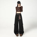 Black, extended length / XS