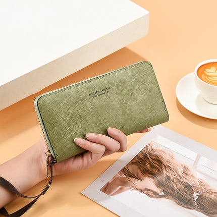 Factory Women's Change Hand Long Wallet 2025 New Korean Multi-function Card Bag Mobile Phone Bag Women's Wallet