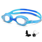 Dark and light blue [free earplugs and nose clip] (simple bubble bag)
