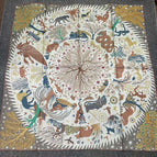 08 Yellow Round / 90cm