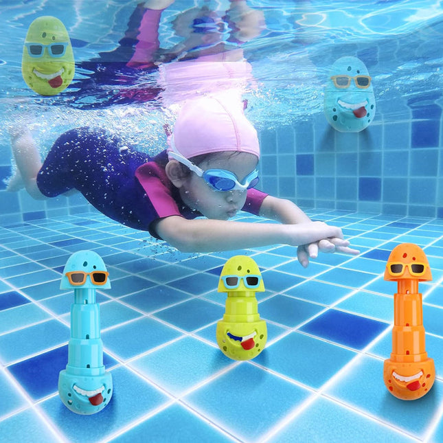 Children's Swimming Pool Water Play Toy Duck Diving Stick Diving Stick Underwater Submersion Air-Closed Training Auction Equipment