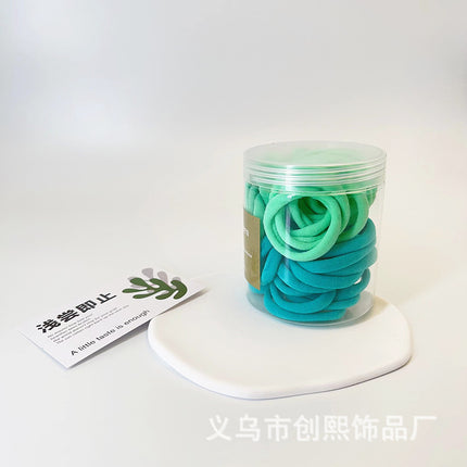 20 canned hair bands new rubber band female tie towel ring thick high elastic hair rope simple hair rope