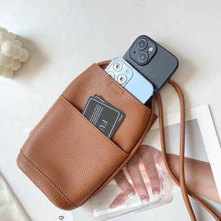 2026 New Summer Super Popular Crossbody Small Bag for Women, Genuine Leather Texture, Mobile Phone Bag, Exquisite Mini Bag