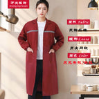 Maroon red [thick reflective strips] / Medium 175