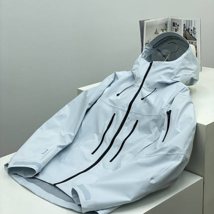 Niaojia Sv7 Outdoor Hardshell Windproof and Waterproof Jacket for Men and Women, down Liner Jacket, Workwear with Custom Printed Logo