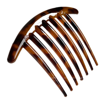 European and American Cross-border Foreign Trade High-end Leopard Hair Accessories All-match Hair Combs and Combs for Girls Simple and Fresh Hair Cards