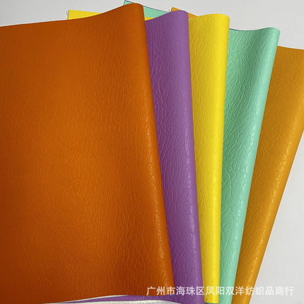 New Coarse Tree Pattern PU Clothing Leather 0.9 No-Washing Cloth Bottom Clothing Jacket Leather Clothing Children's Clothing Leather Skirt Box Packaging Decoration