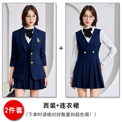 Designed Elegant Professional Women's Suit Jacket 2025 Autum New Slim Fit Ol Work Clothing Versatile Suit