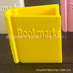 Yellow mini bookshelf