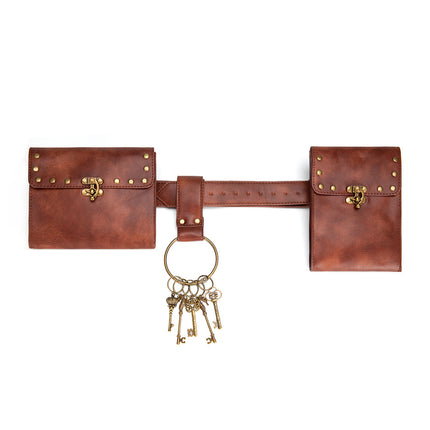 Foreign trade wholesale new bag women's European and American retro ladies waist bag mini outdoor mobile phone change clothing accessories