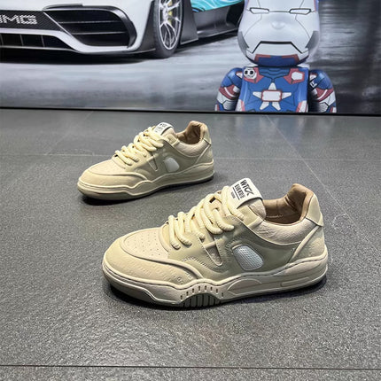 European Men's Shoes Summer Breathable 2025 New Casual Sneakers Niche Original Youth Height-Increasing Sports Trendy Shoes