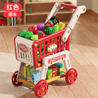 [red] simulated shopping cart (empty car)
