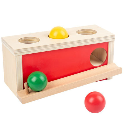 Children's Wooden Educational Toys Gift 1-3 Years Old Kindergarten Early Education Coin Box Drawer Game Teaching Aids Children's Factory