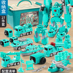 [military green] storage box-27-piece set